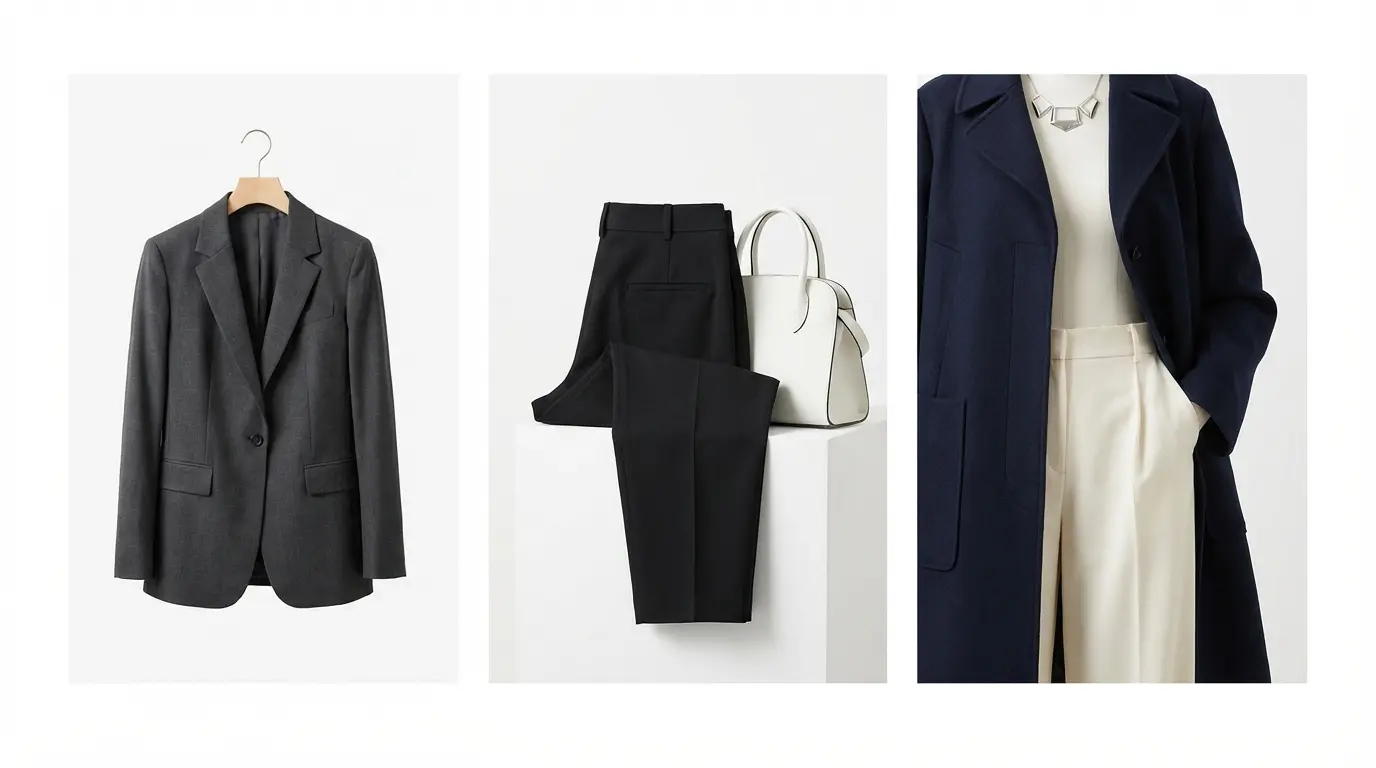 Hosen, Jacken und Handtaschen für Damen